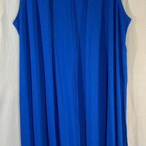 LuLaRoe Cardigan Sz. L Royal Blue